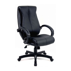 Dams Leather Faced Managers Chair