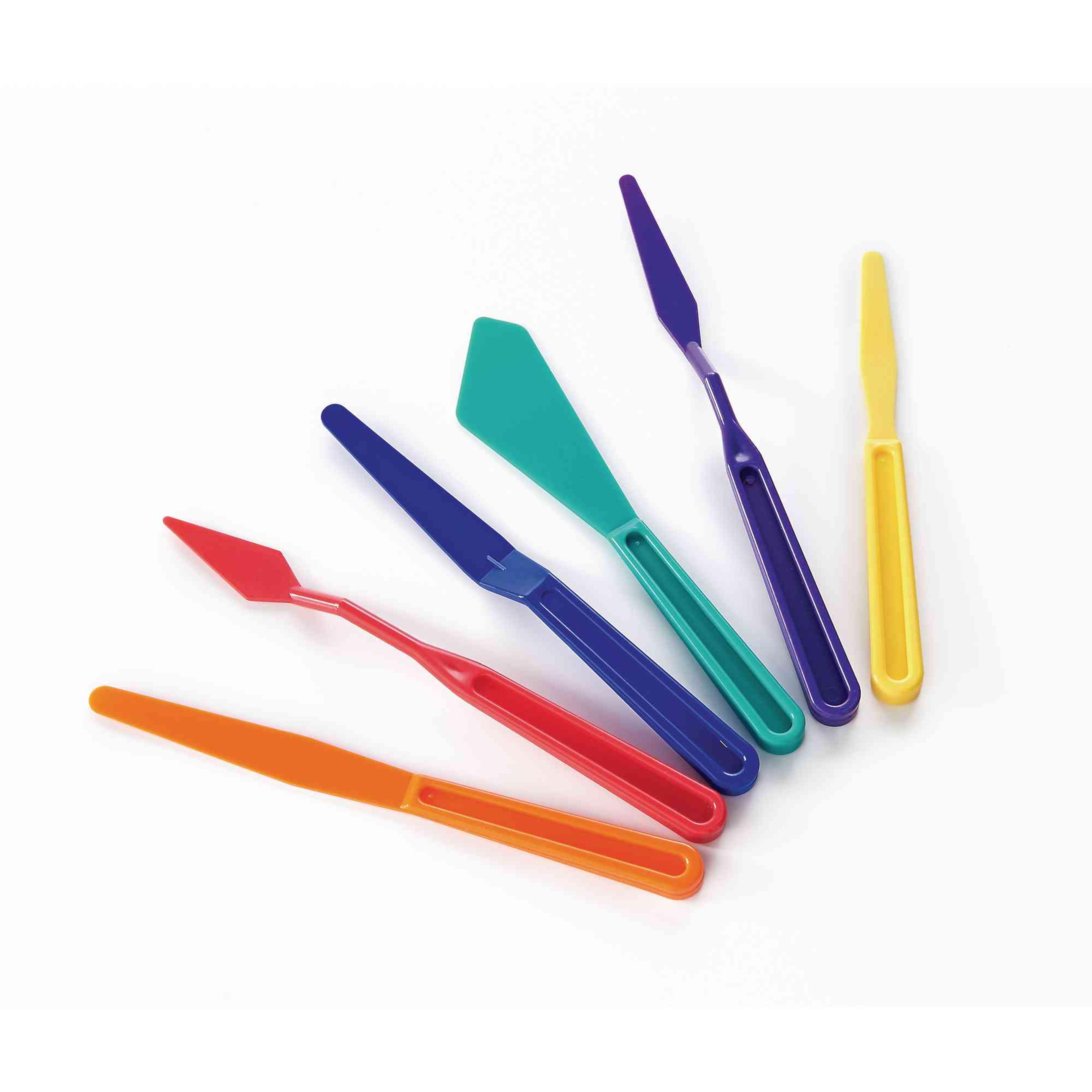 Plastic Palette Knife Set - Pack of 36