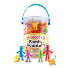 Learning Resources All About Me Family Counters - Pack of 72