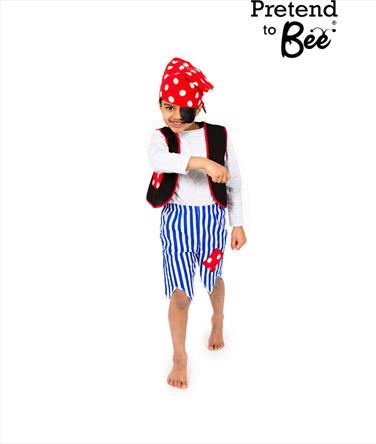 Pirate Boy Costume 3-5yrs