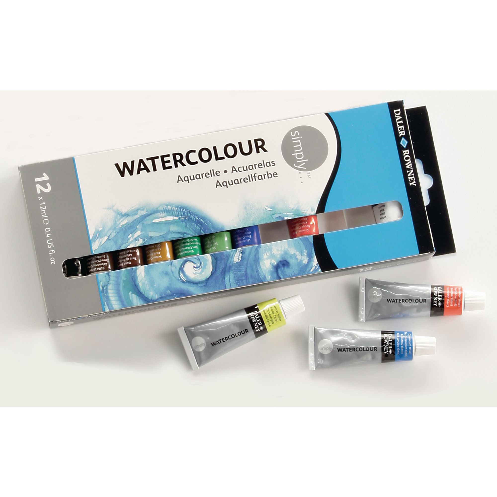 Simply Watercolour Set 12x12ml