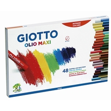 GIOTTO Olio Maxi Oil Pastels - Set of 48