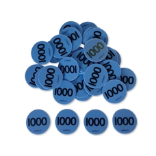 1,000s Place Value Counters