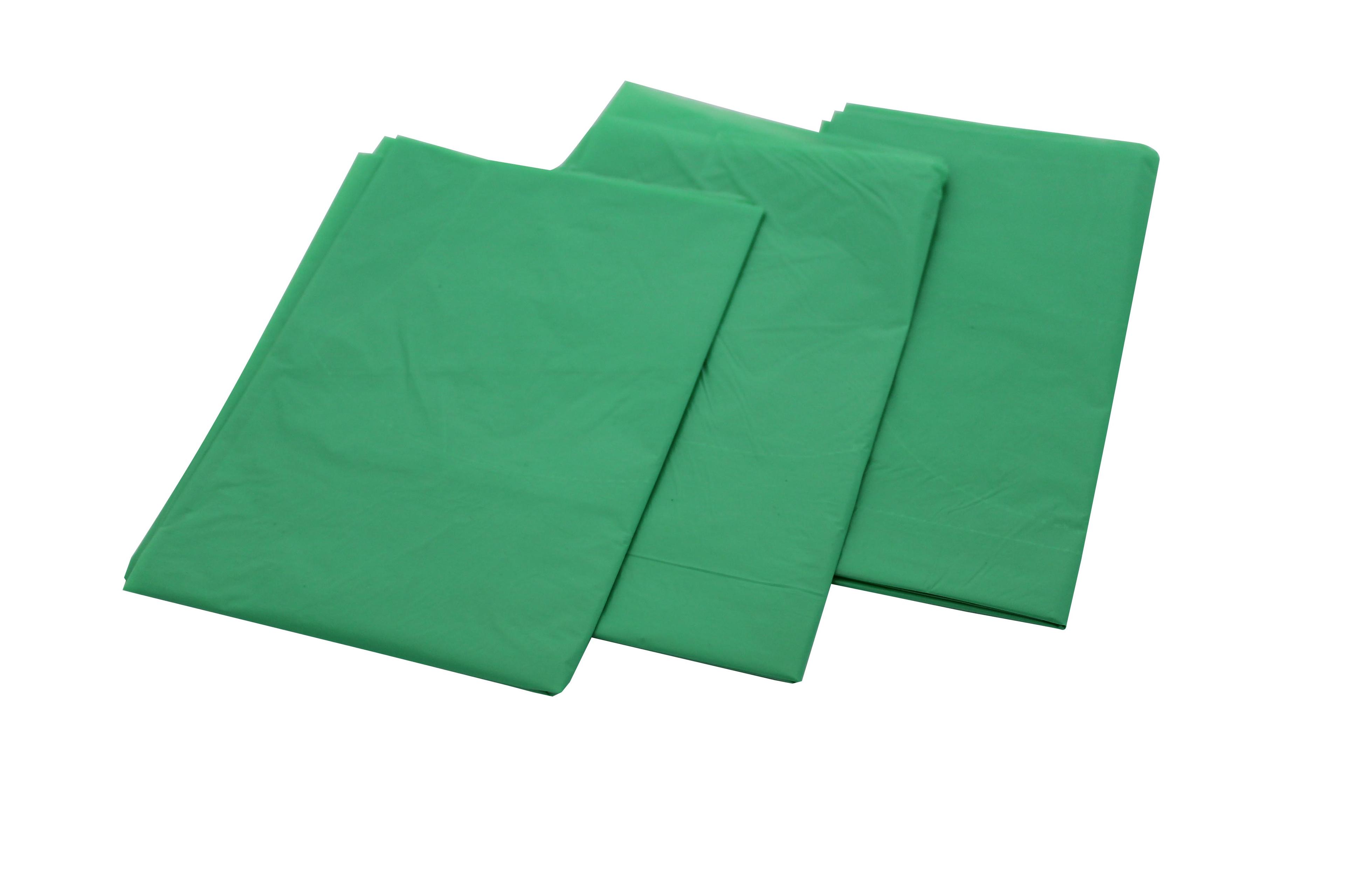 Polyco Coloured Refuse Sacks - Green - Pack of 200