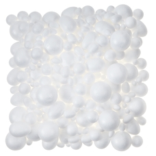 Polystyrene Balls and Eggs - Pack of 600