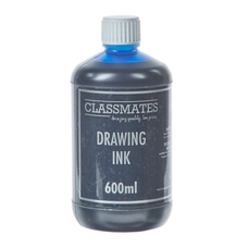 Classmates Drawing Ink - Blue - 600ml