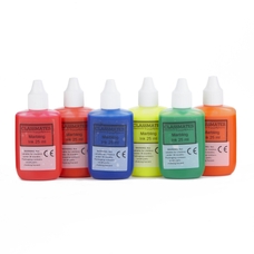 Classmates Marbling Ink - Fluorescent Colours - 25ml - Pack of 6
