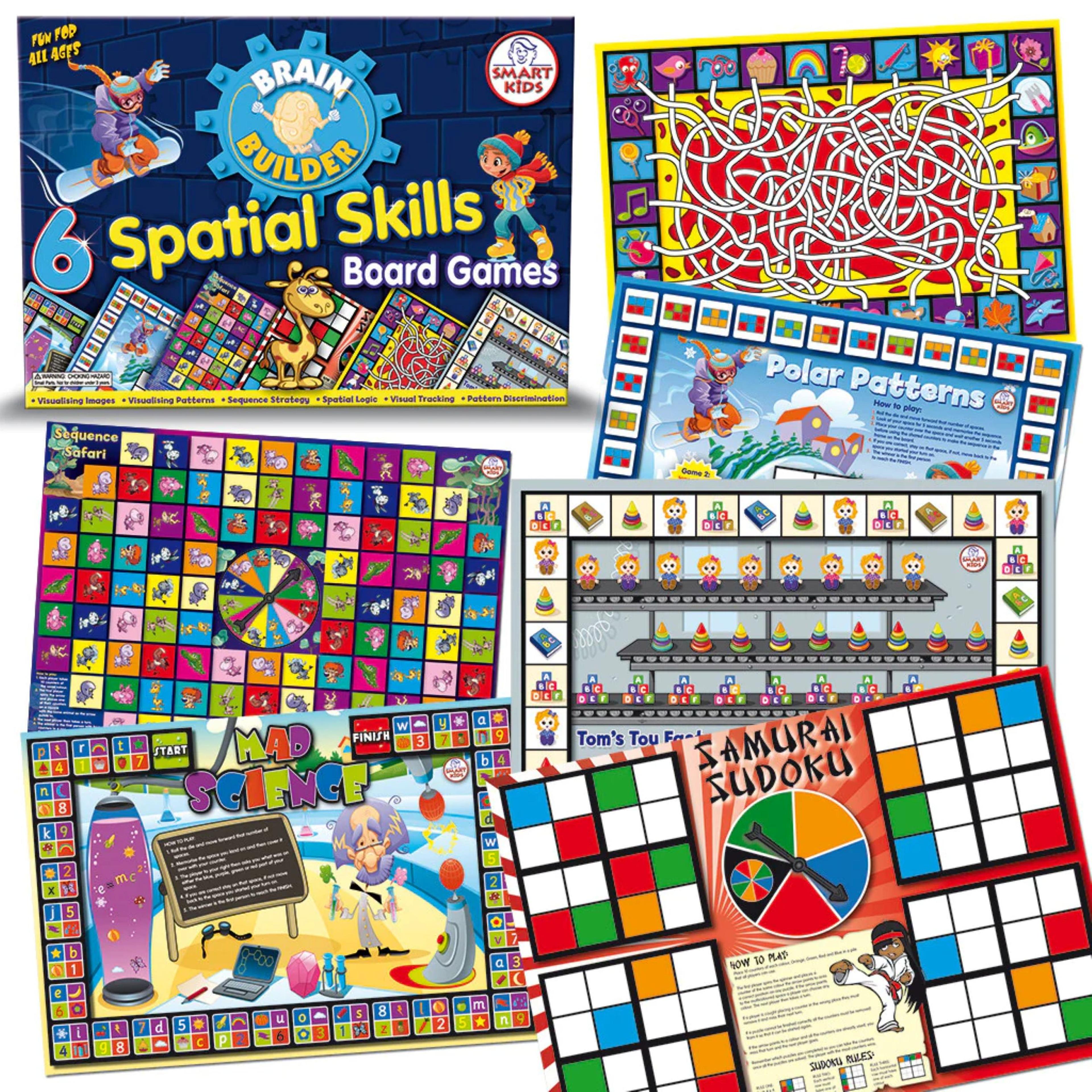 SMART KIDS Spatial Skills Board Game Set