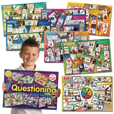SMART KIDS 7 Questioning Skills Board Games - KS1/2