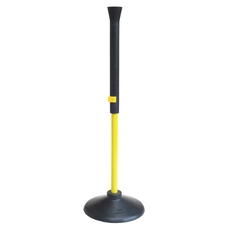 Aresson Rounders Batting Tee and Base - Yellow/Black