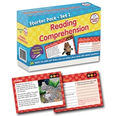 SMART KIDS Reading Comprehension Starter Pack - Set 1 - Pack of 54