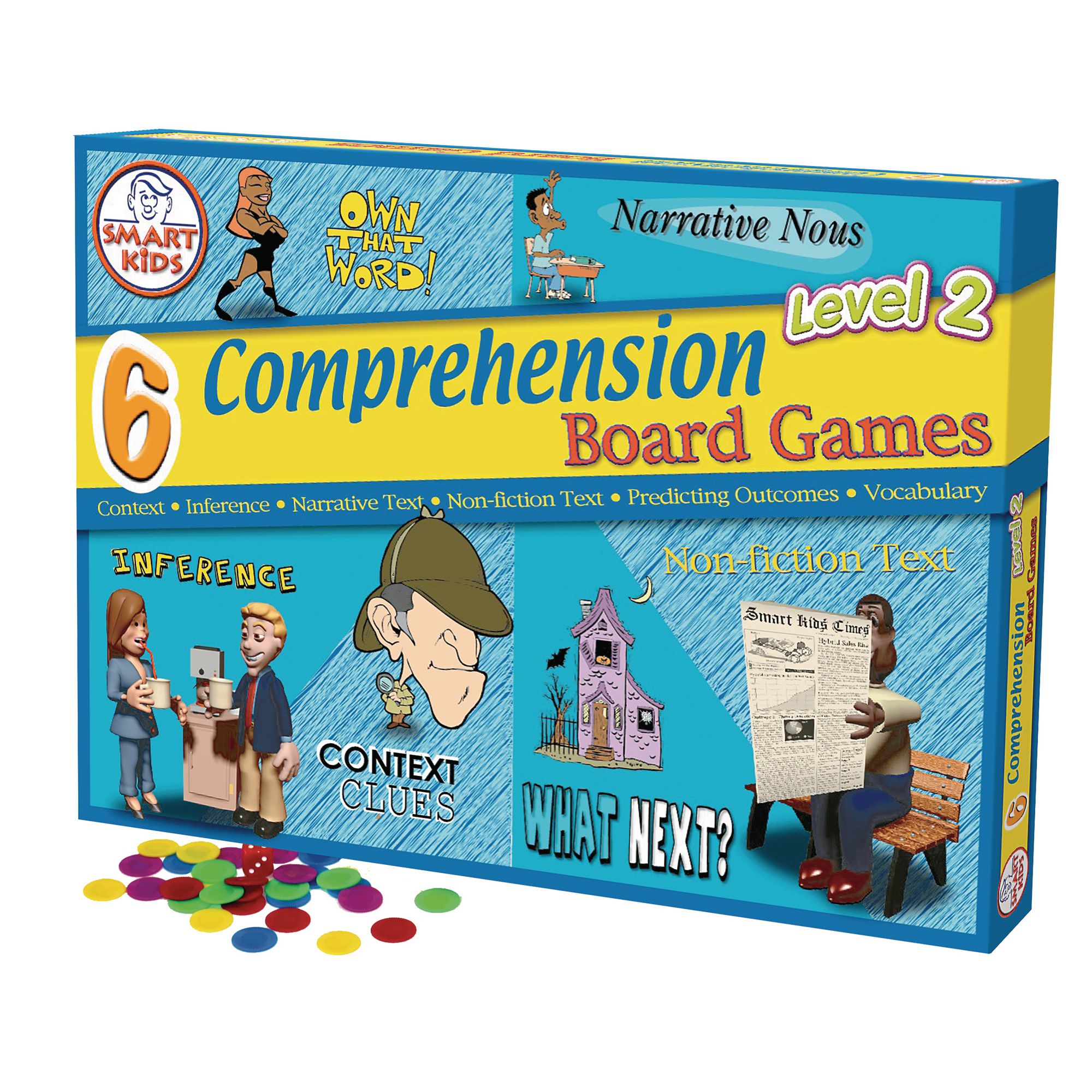 Reading Comprehension Board Games Set 2