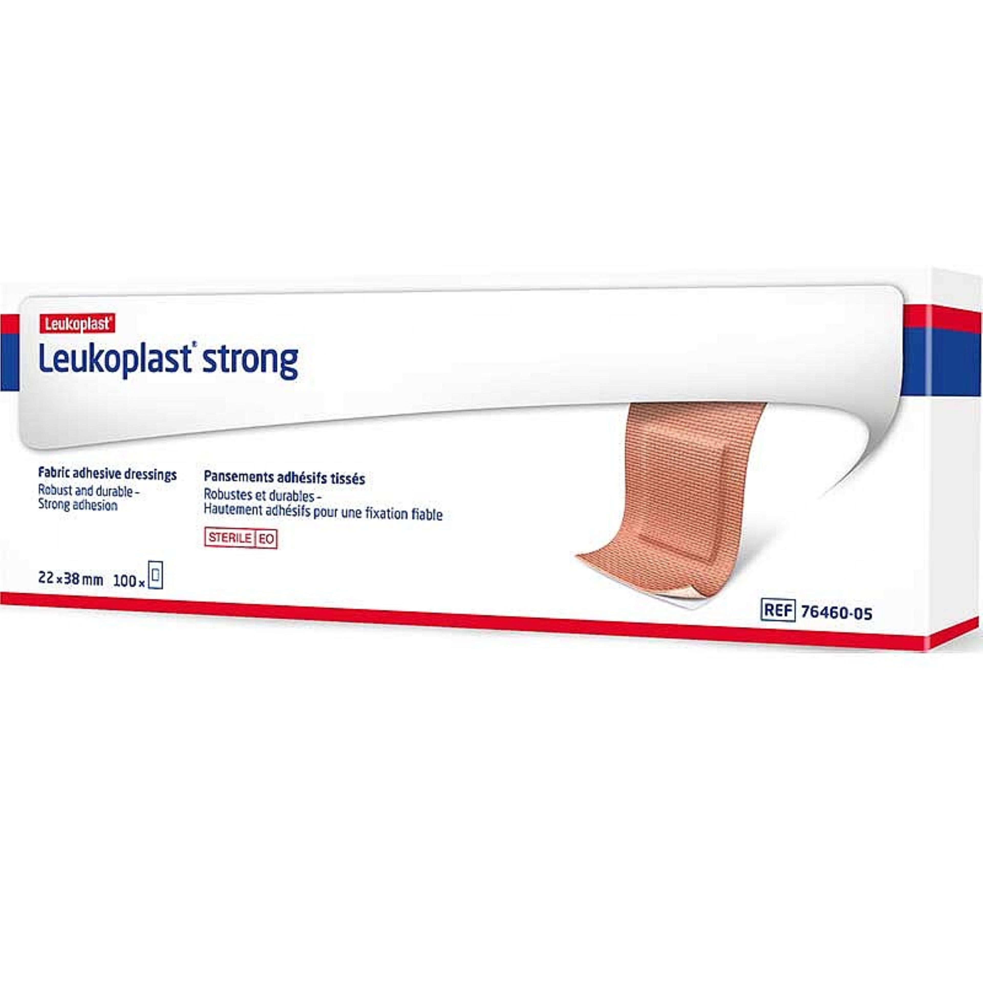 Leukoplast Classic Fabric Plasters - 38 x 22mm - Pack of 100
