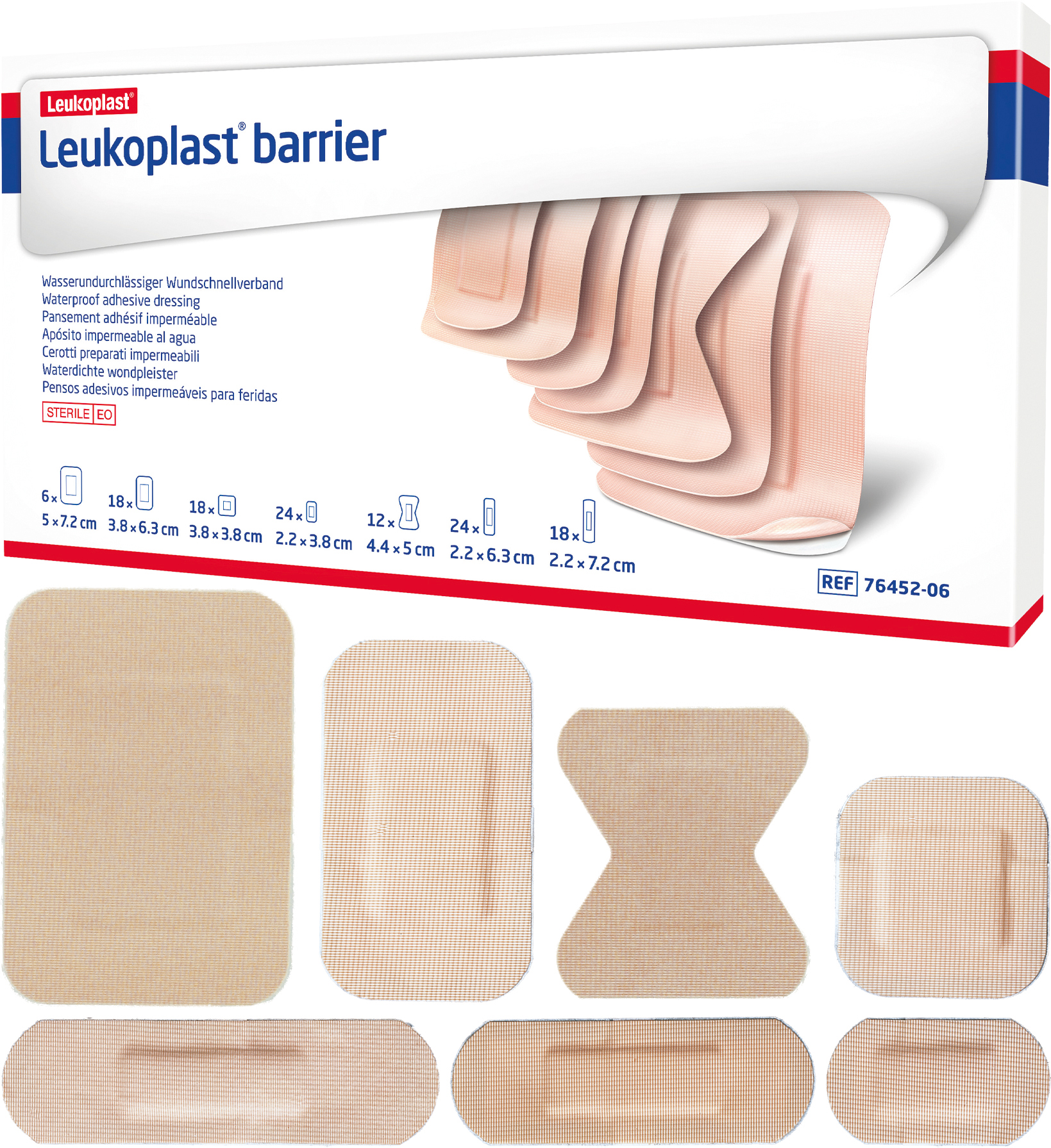 Waterproof Plaster Assort P120