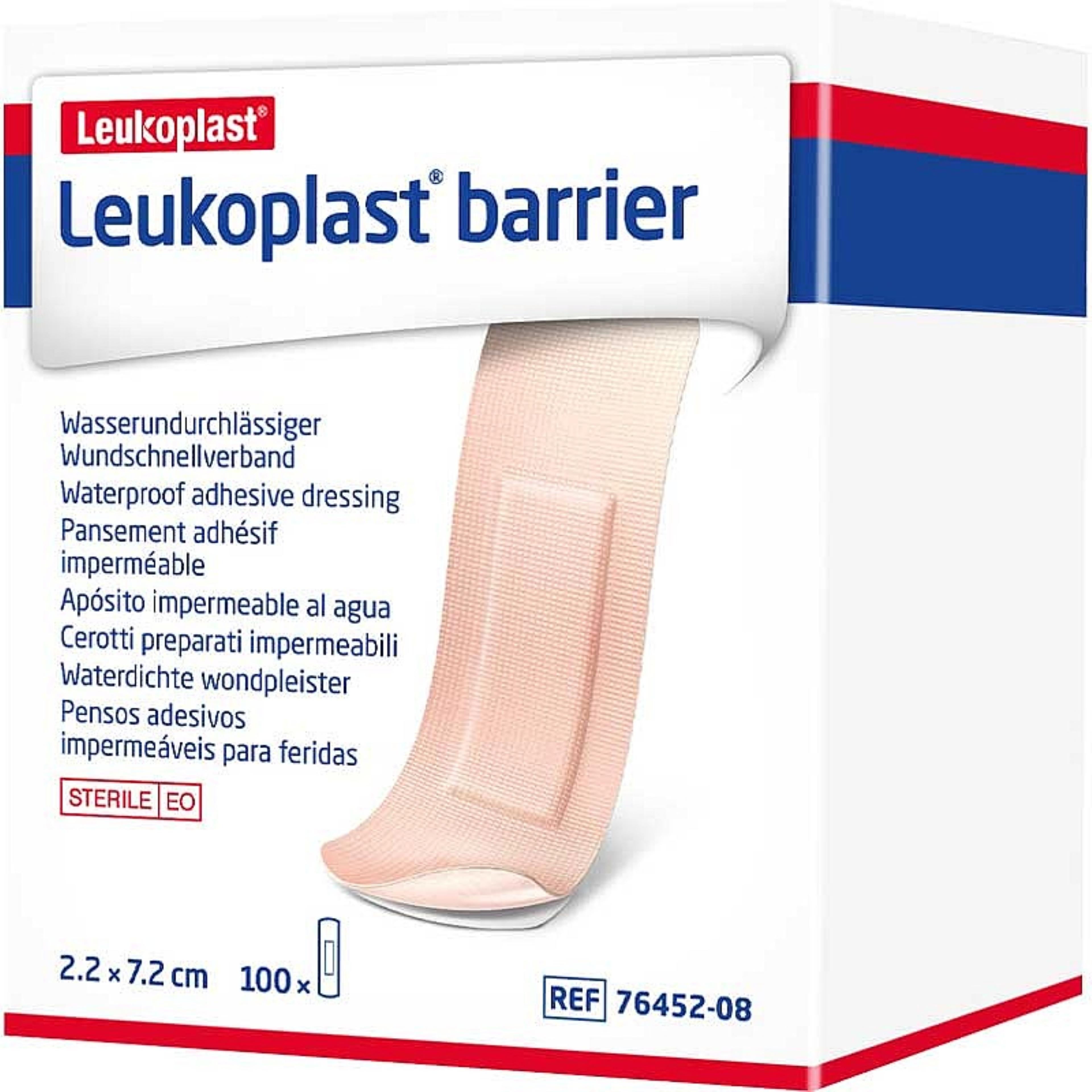 Waterproof Plasters - 72 x 22mm - Pack of 100