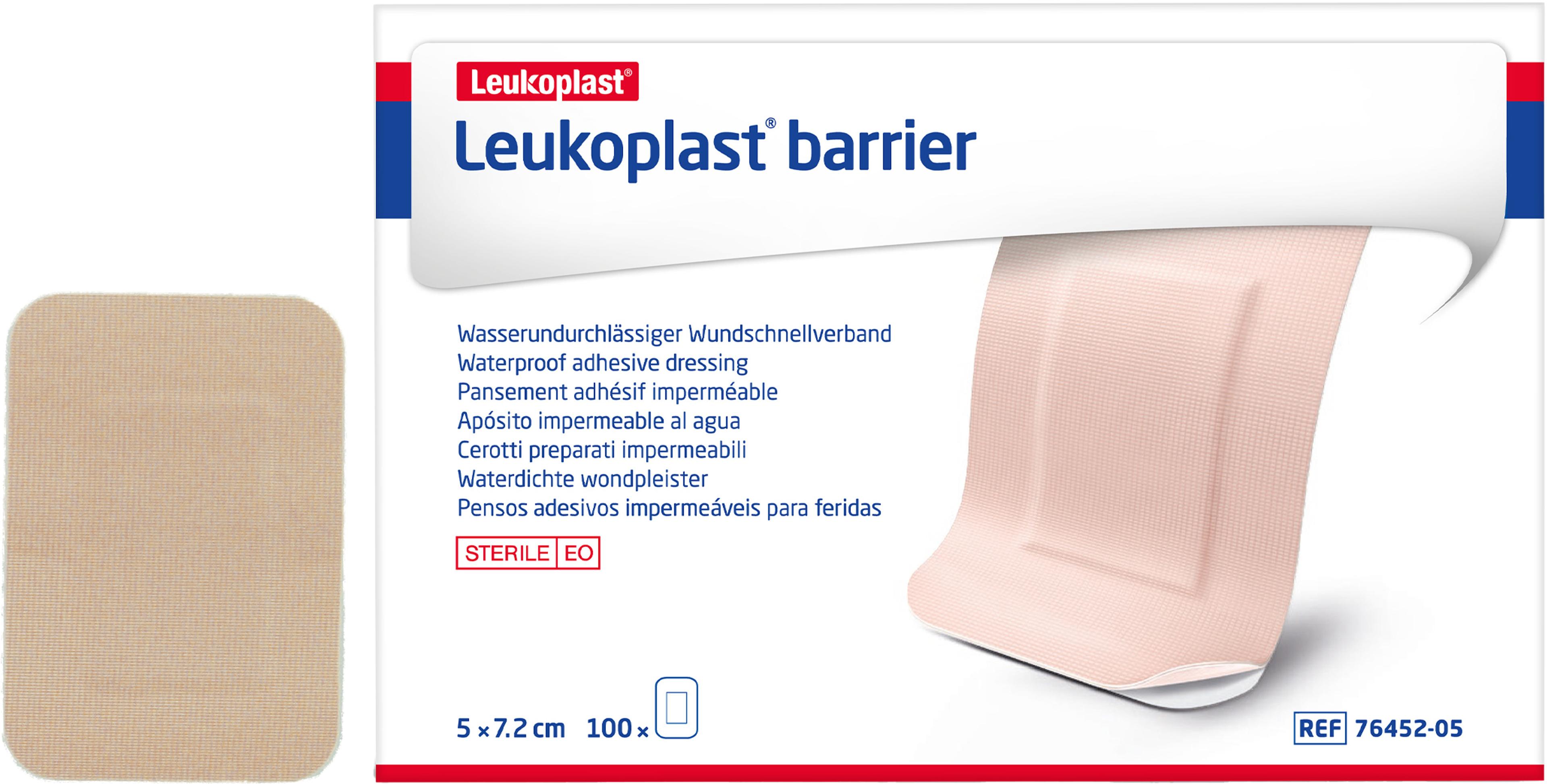 Waterproof Plasters - 72 x 50mm - Pack of 100