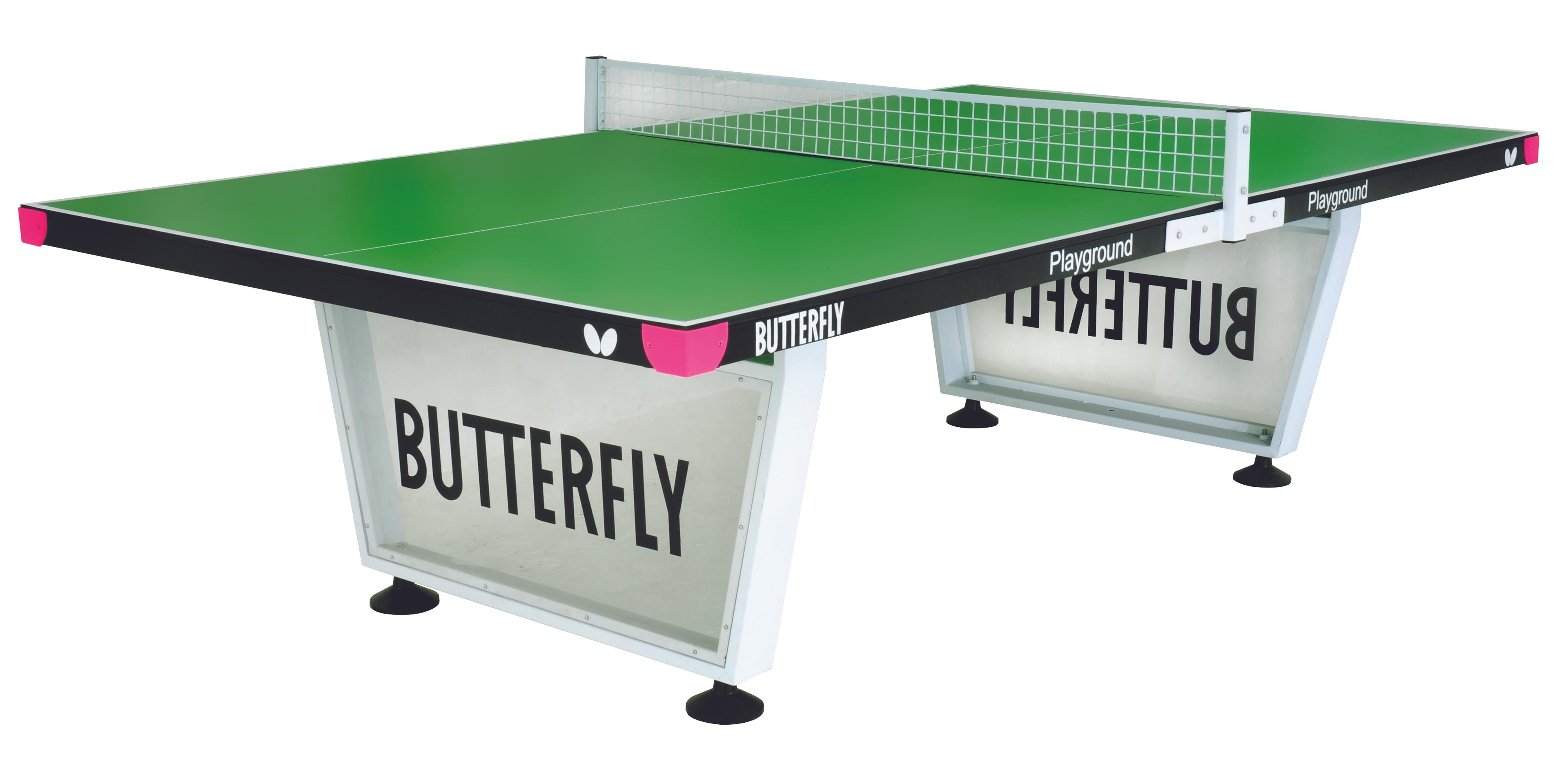 Butterfly Playground Table Tennis Table - Green
