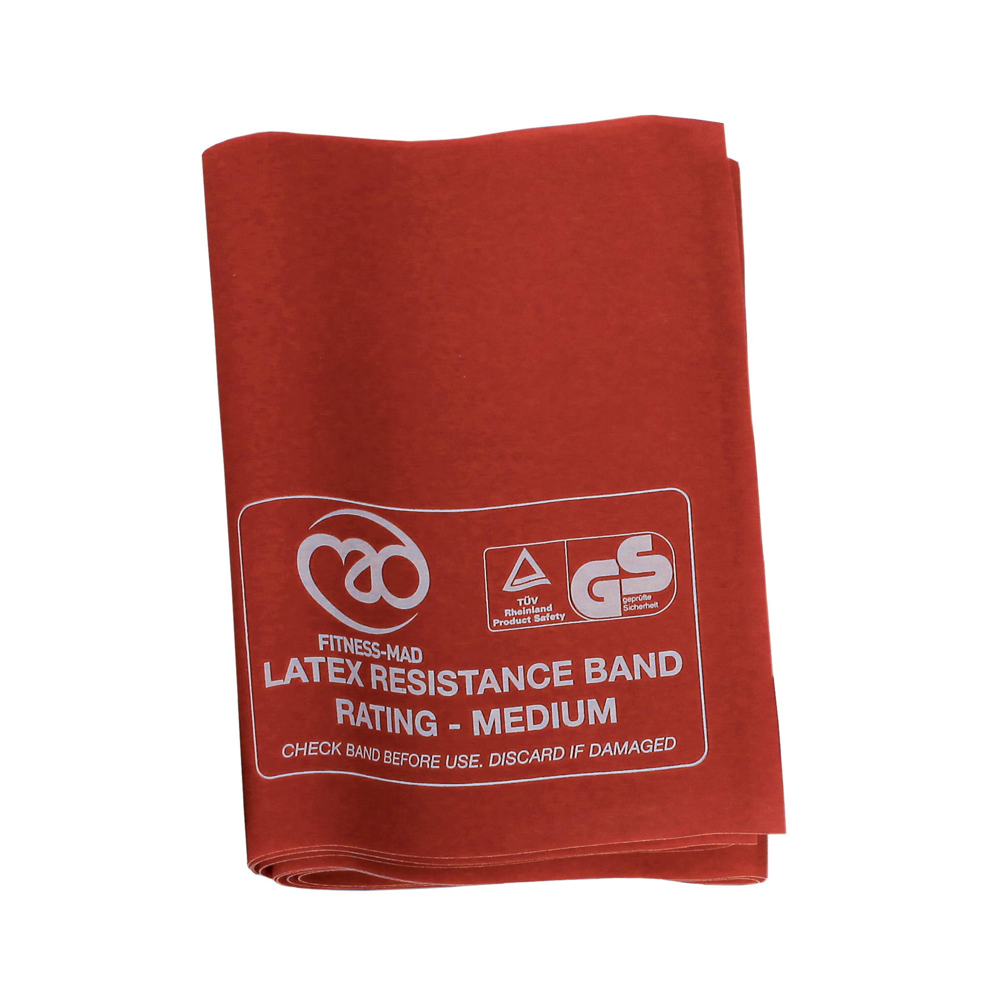 Fitness Mad Resistance Band - Light - Red - Pack of 10