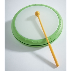 Hand Drum and Beater - Plastic