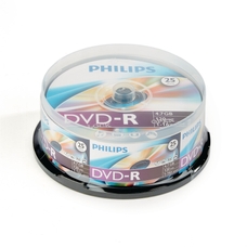 PHILLIPS Pack Recordable DVD Spindle - DVD