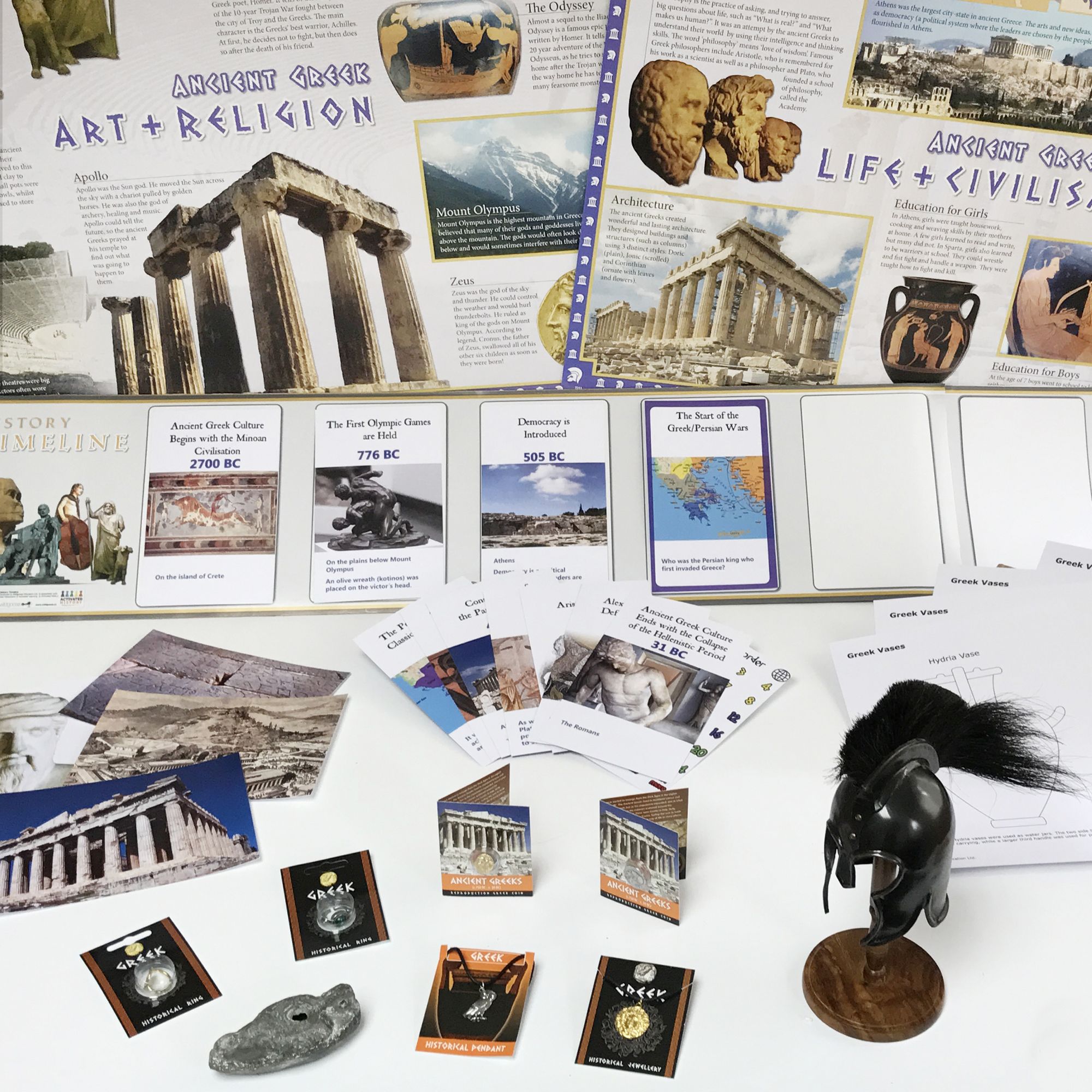 Artefacts　Greek　Supplies　G1237893　Educational　Ancient　GLS
