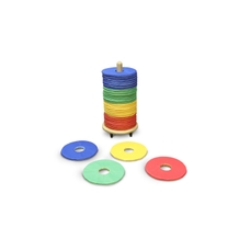 Rainbow Donut Cushions with Tuf 2 Trolley - Pack of 32