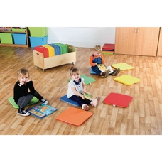 Rainbow Square Cushions - and Tuf 2 Trolley - pack of 32