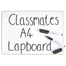 Classmates Rigid Whiteboards - Non-Magnetic - A4 Plain - pack of 35
