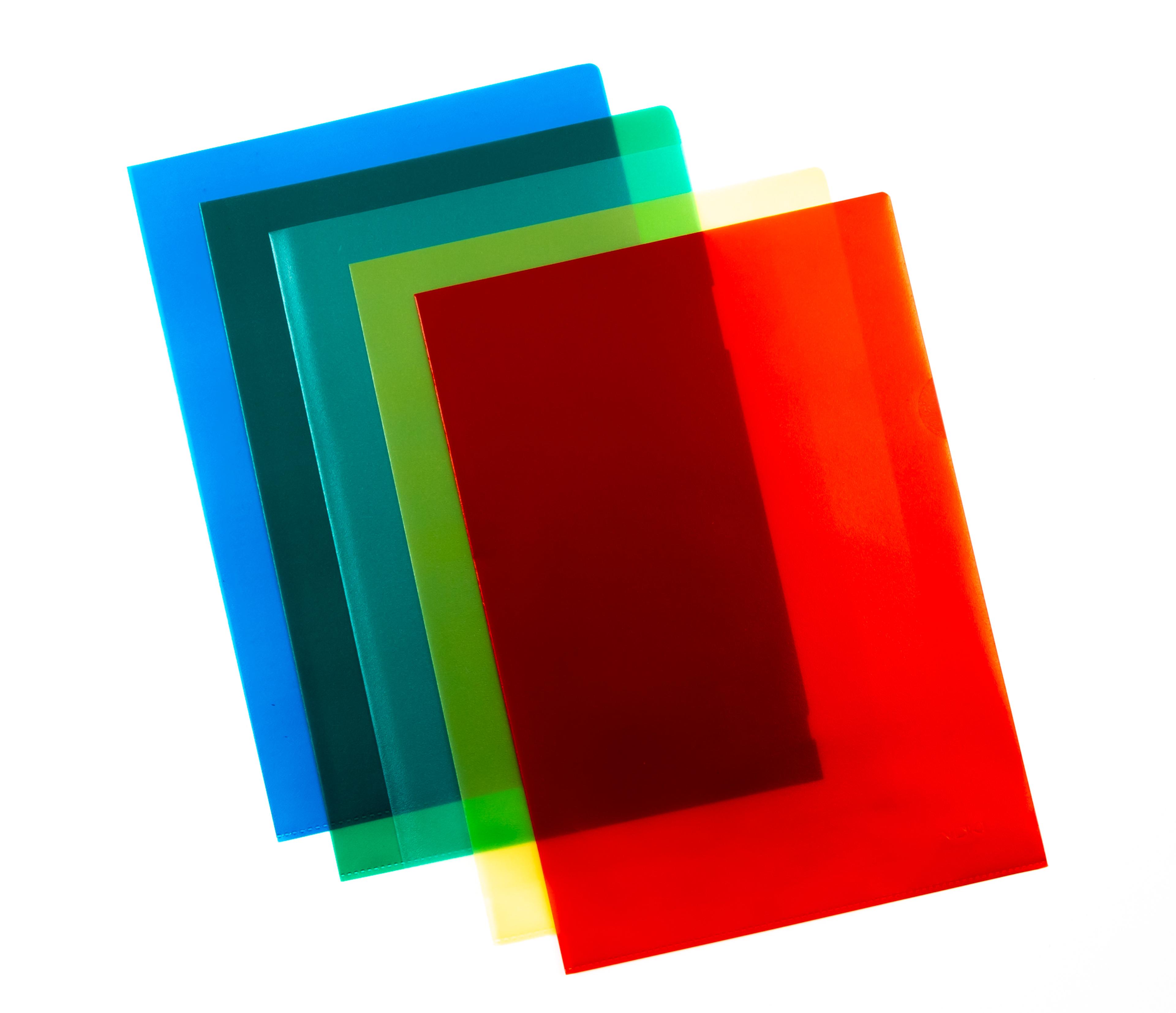 Classmates Cutflush Folder - A4 - Assorted - Pack of 100