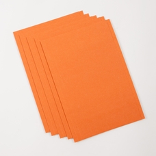 Classmates Square Cut Folder - Foolscap - Orange - Pack of 100