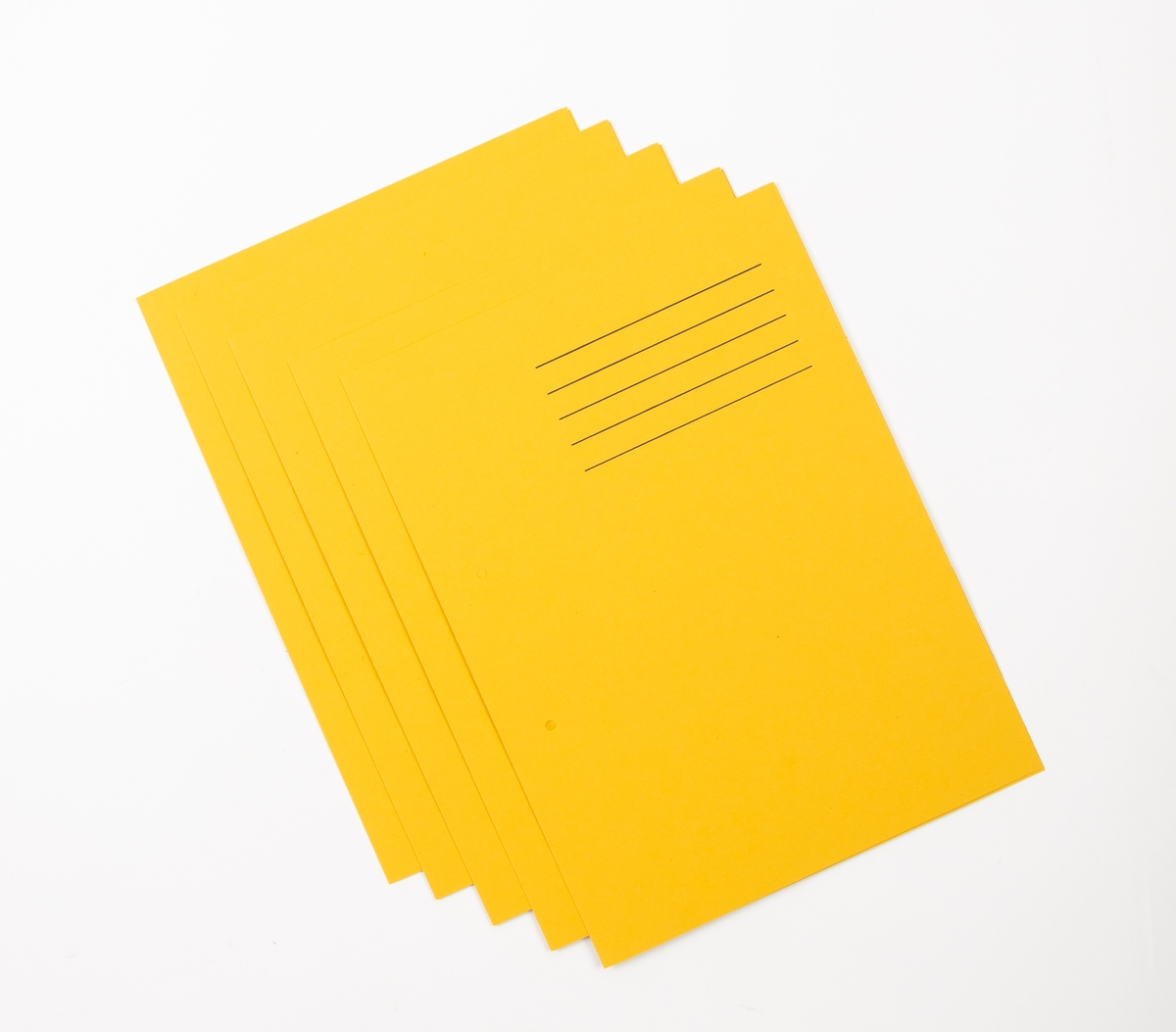 Classmates No Lace File - A4 - Yellow - Pack of 100 | G1247977 | GLS