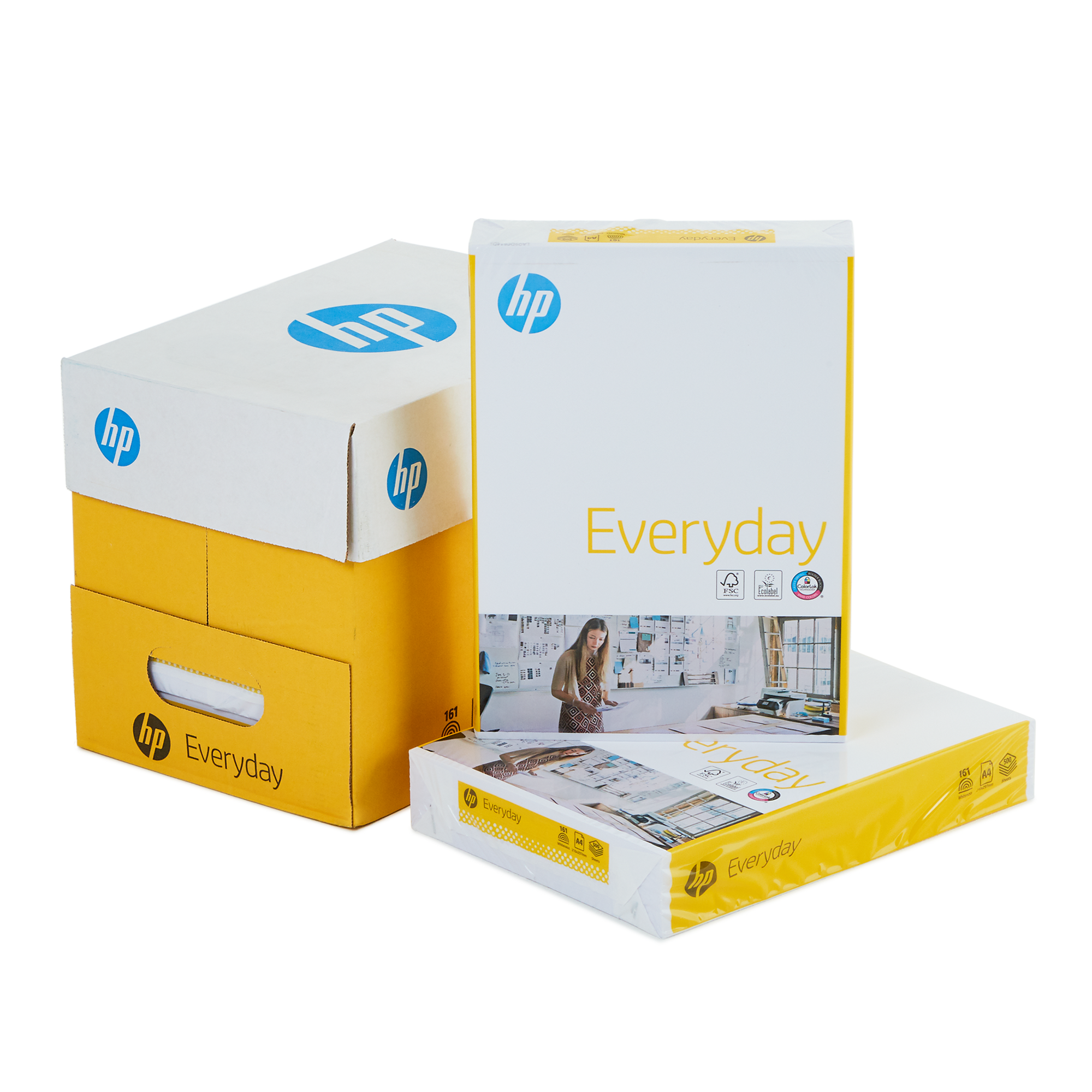 hp Everyday Copier Paper (75gsm) - White - A4 - Pack of 2500