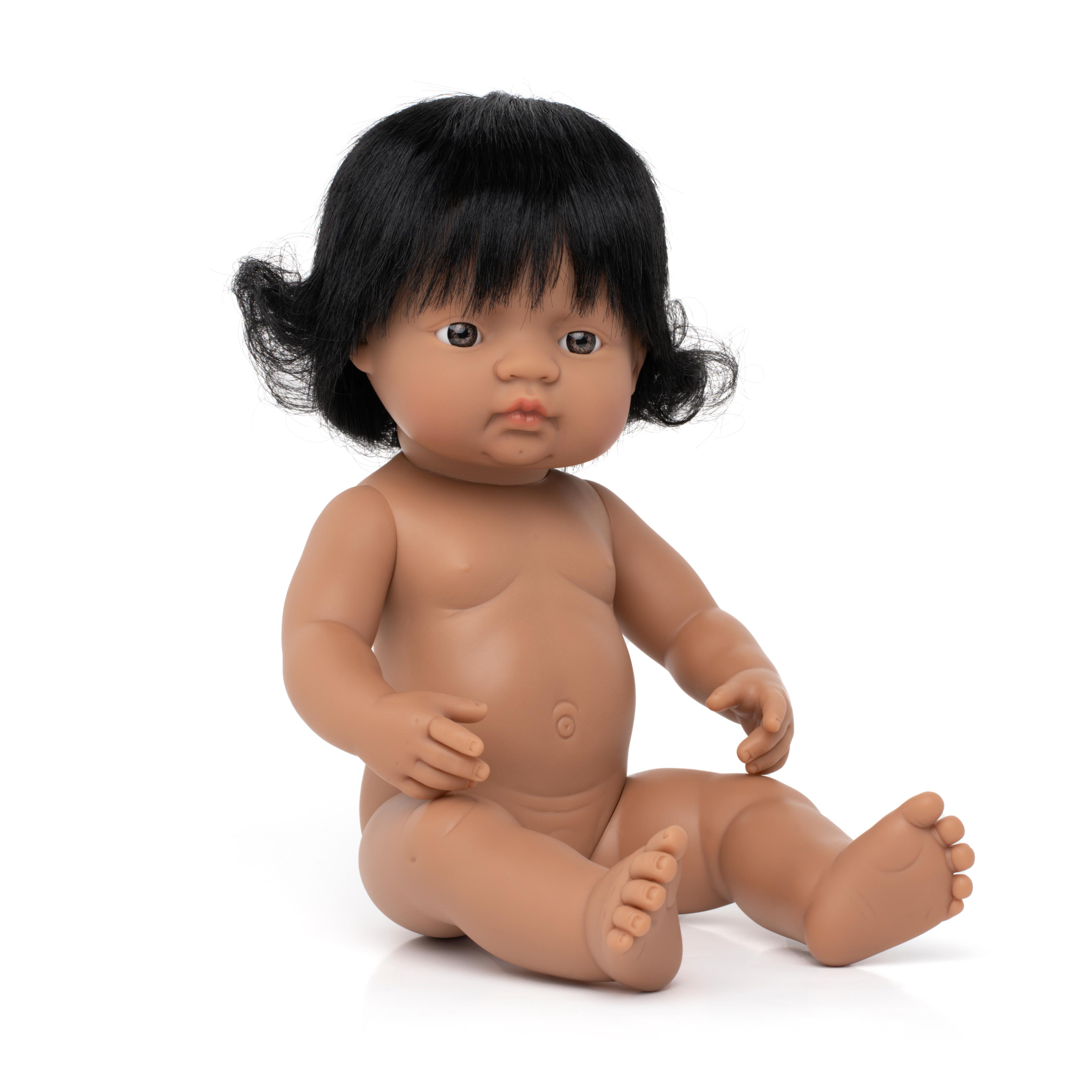 miniland Multicultural Hard-bodied Dolls: Elena