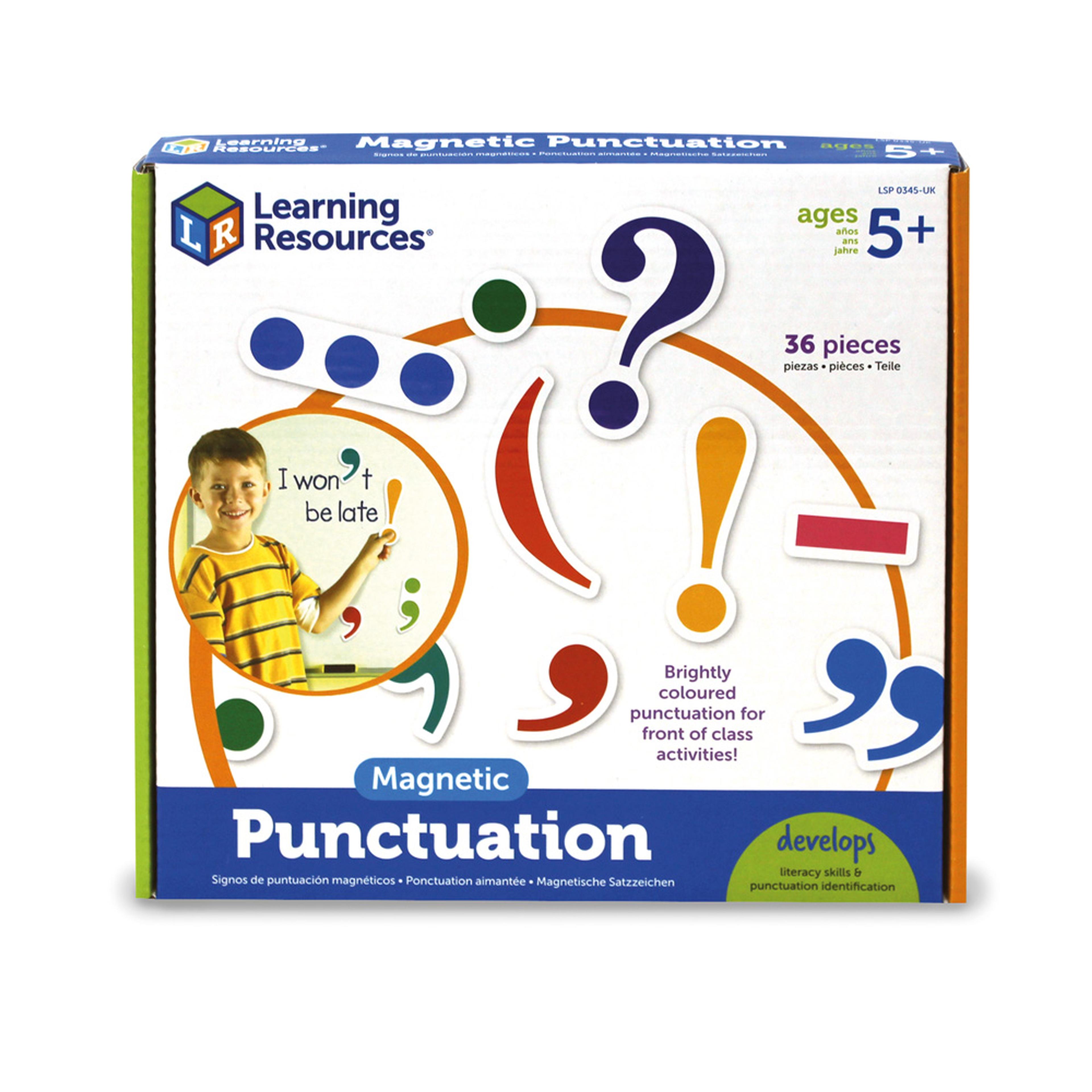 Learning Resources Magnetic Punctuation - Pack of 36