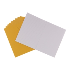 Classmates A4 Exercise Book 80 Page, 12mm Ruled / Plain Alternate, Yellow - Pack of 50