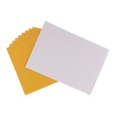 Classmates A4 Exercise Book 32 Page, 10mm Ruled With Margin, Yellow - Pack of 100