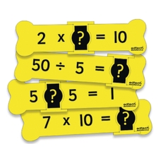 2, 5 and 10 Multiplication and Division Crunchers - Pack of 72