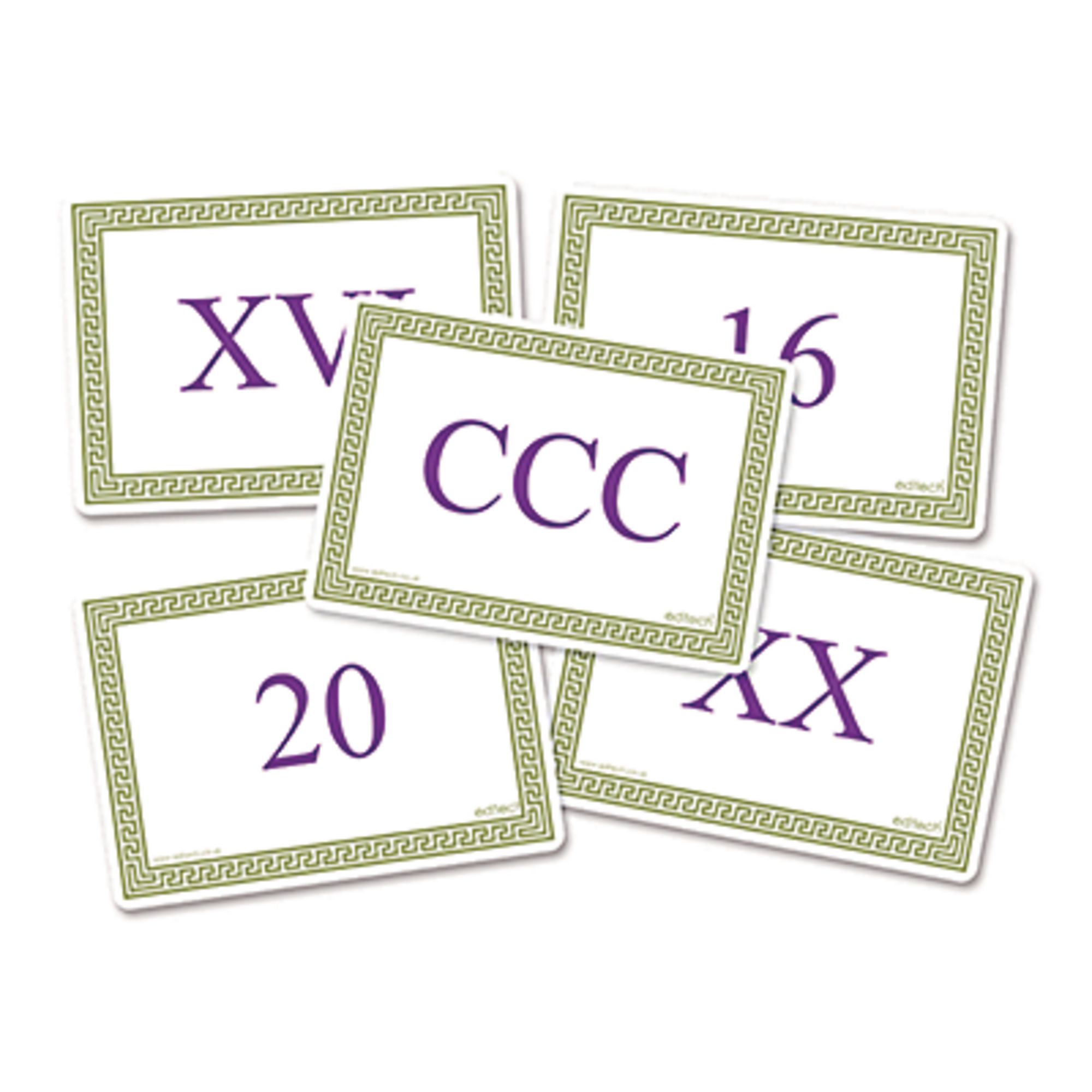 Roman Numeral Cards