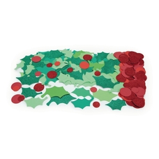 Holly & Berry Shapes - Pack of 300