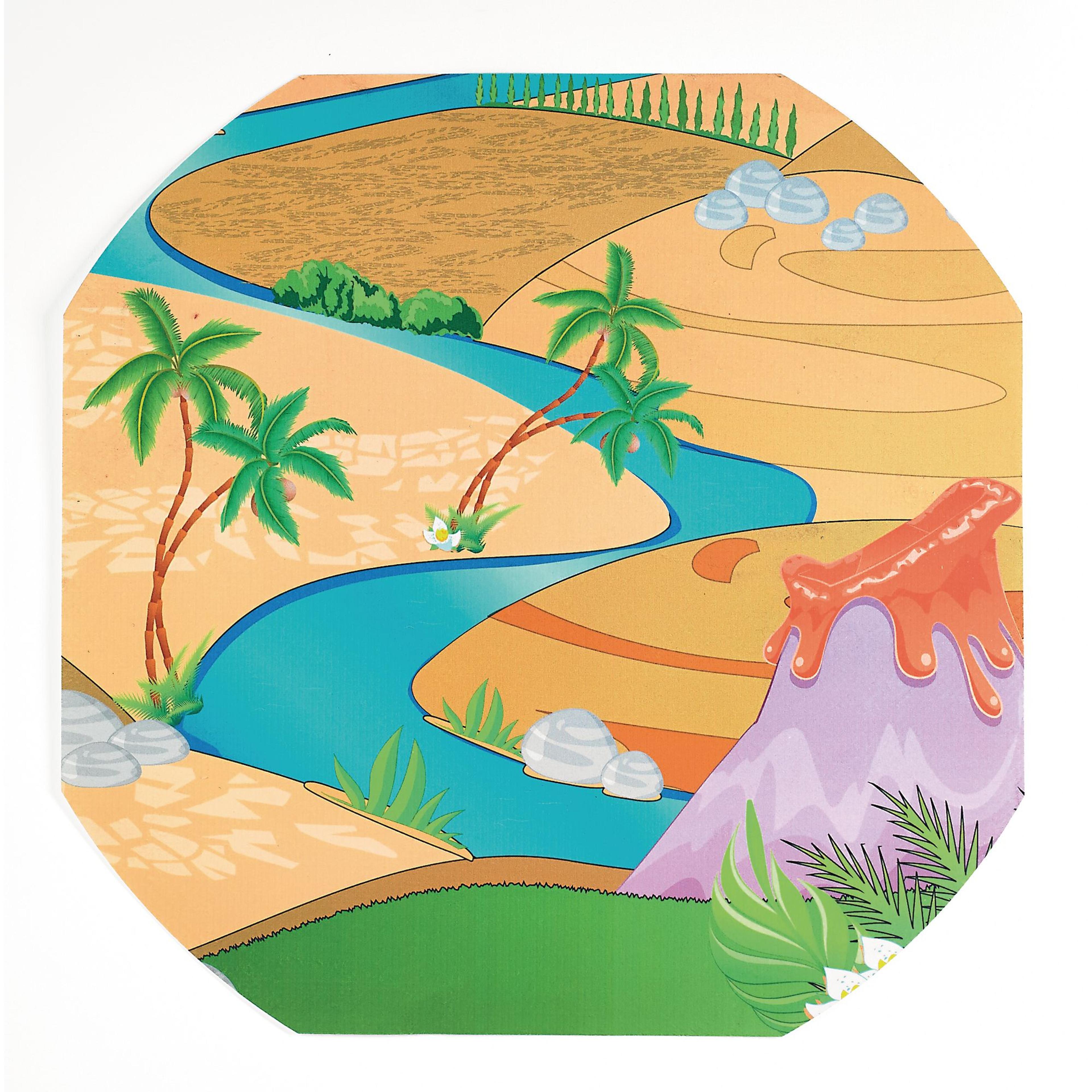 Dinosaur Play Tray Mat from Hope Education