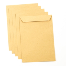 Purely C5 Manilla Gummed Pocket Envelopes - Pack of 50