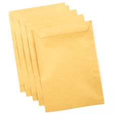 Purely C4 Manilla Gummed Pocket Envelopes - Pack of 25