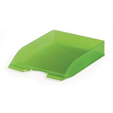 Translucent Letter Tray - Light Green
