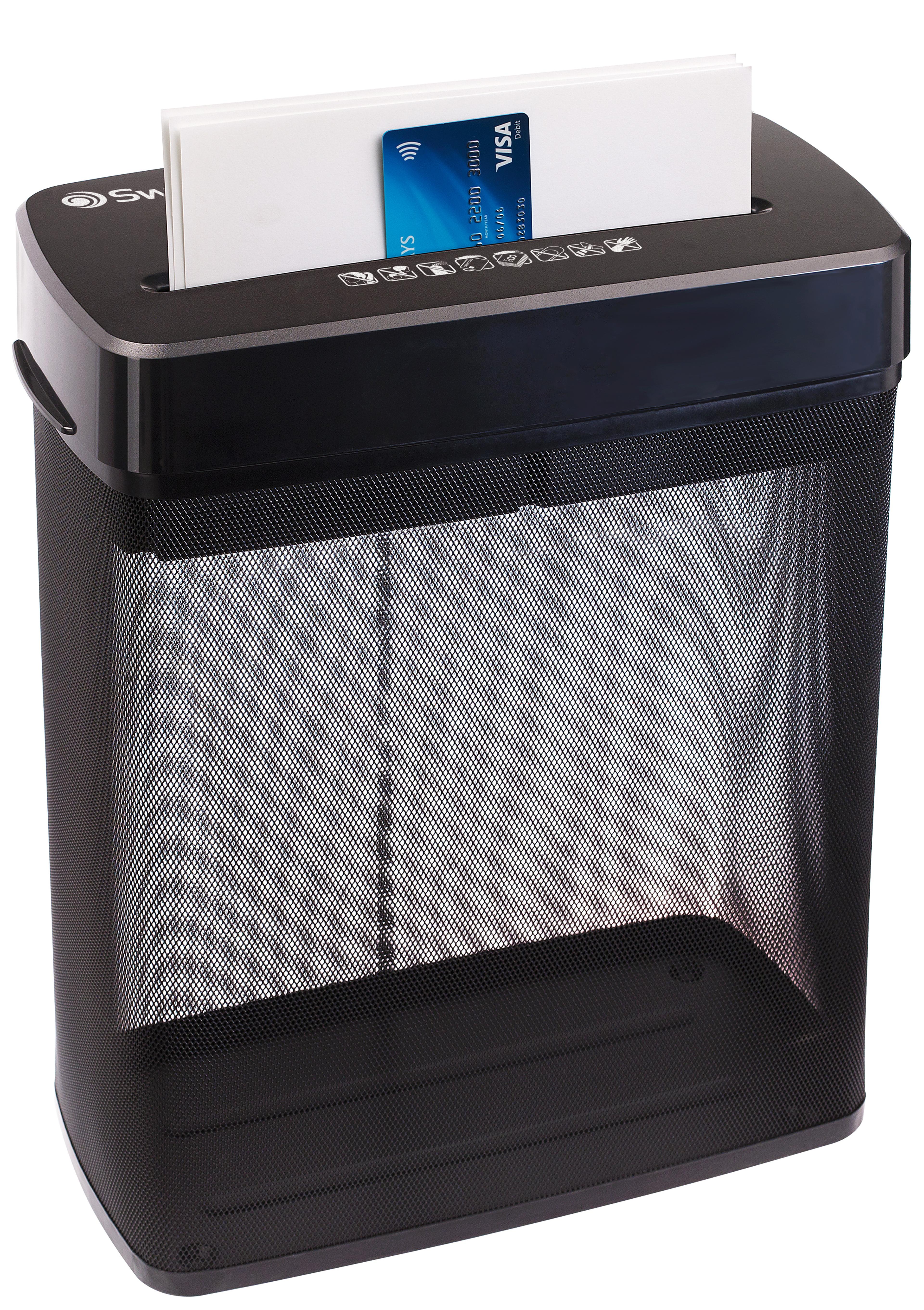 Swordfish 800XC 8 Sheet Cross-Cut Shredder - Each