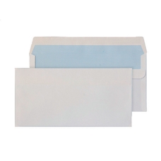 DL White Self Seal Wallet Envelopes - Pack of 50