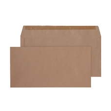 DL Manilla Gummed Mailer Envelopes - Pack of 50