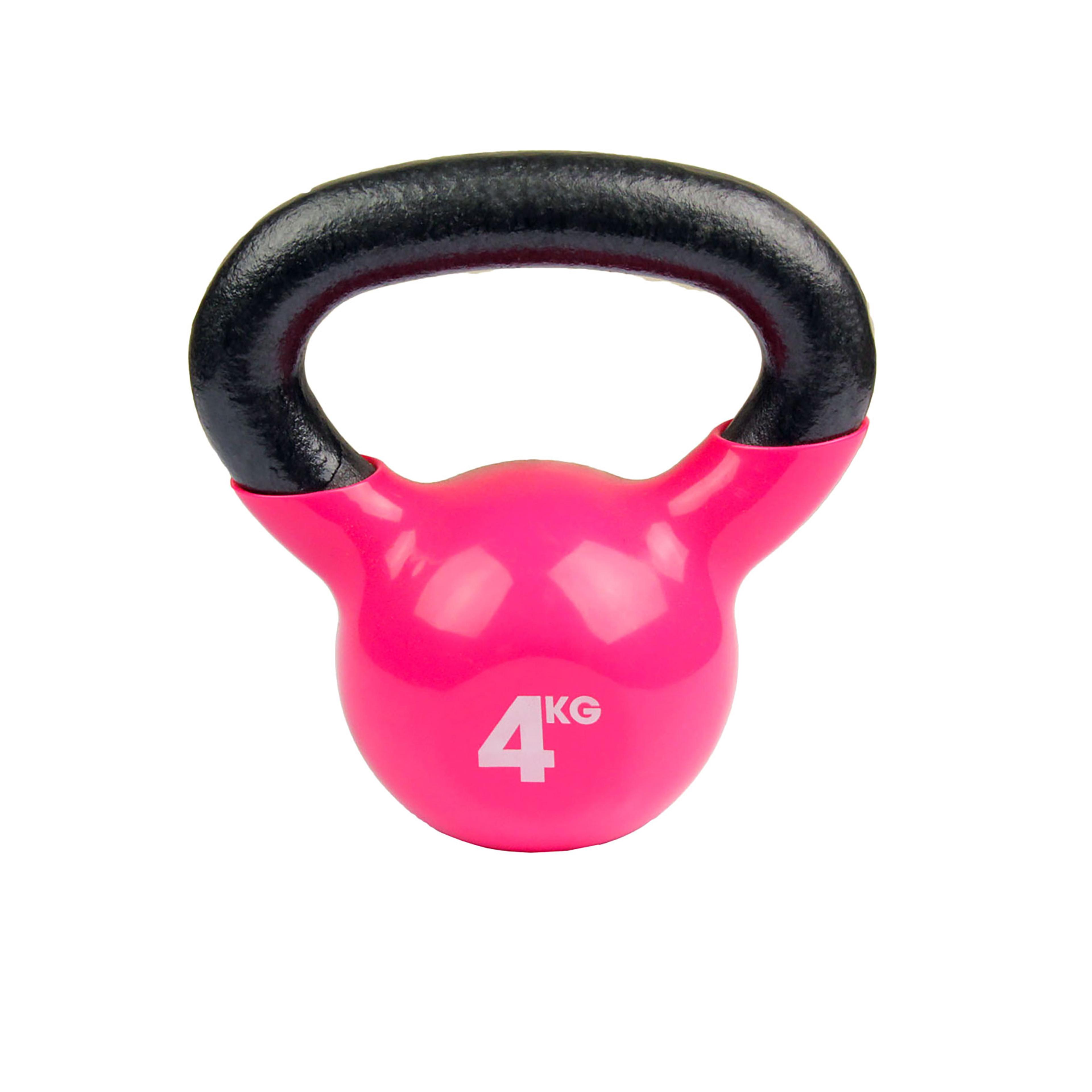 Fitness Mad Kettlebell - Pink - 4kg