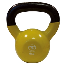 Fitness Mad Kettlebell - Yellow - 6kg