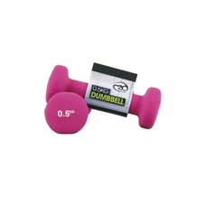 Fitness Mad Neoprene Dumbbell - Pink - 0.5kg - Pair
