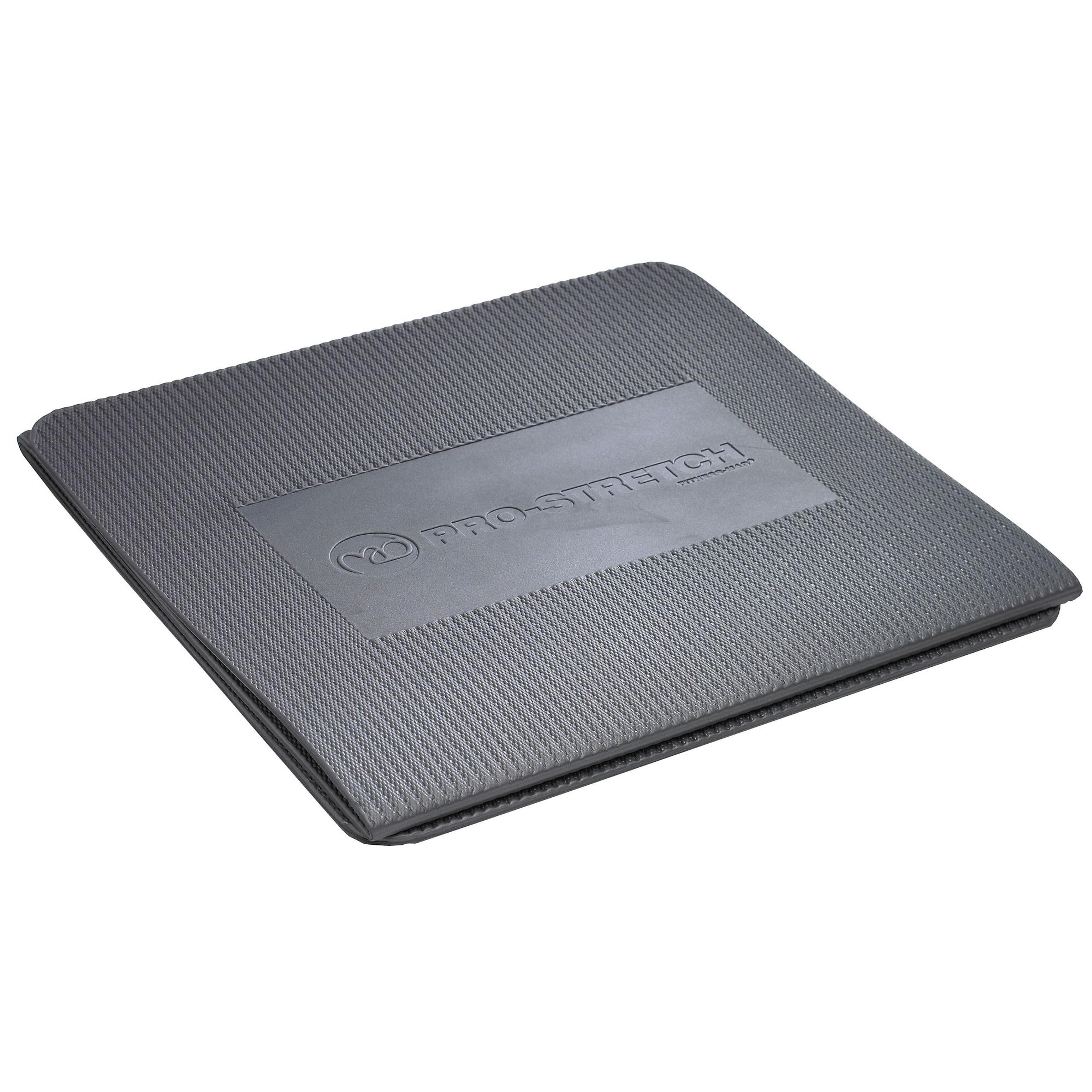 Fitness Mad Pro-Stretch Tri-Fold Aerobic Mat - Grey - 9-30mm